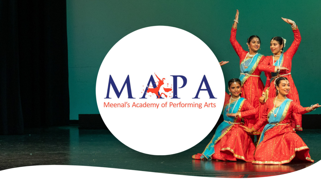 Meenal's Academy of Performing Arts Card Banner