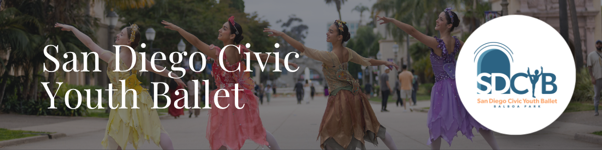 San Diego Civic Youth Ballet Header Banner