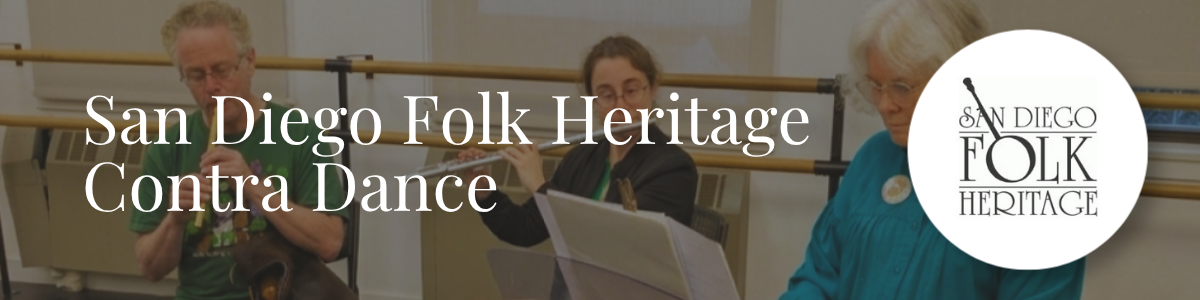 San Diego Folk Heritage - Contra Dance Header Banner